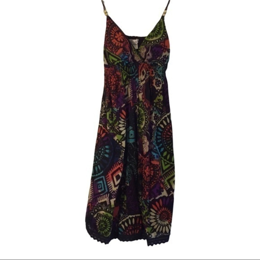 Feminine and Flirty printed dress SzS